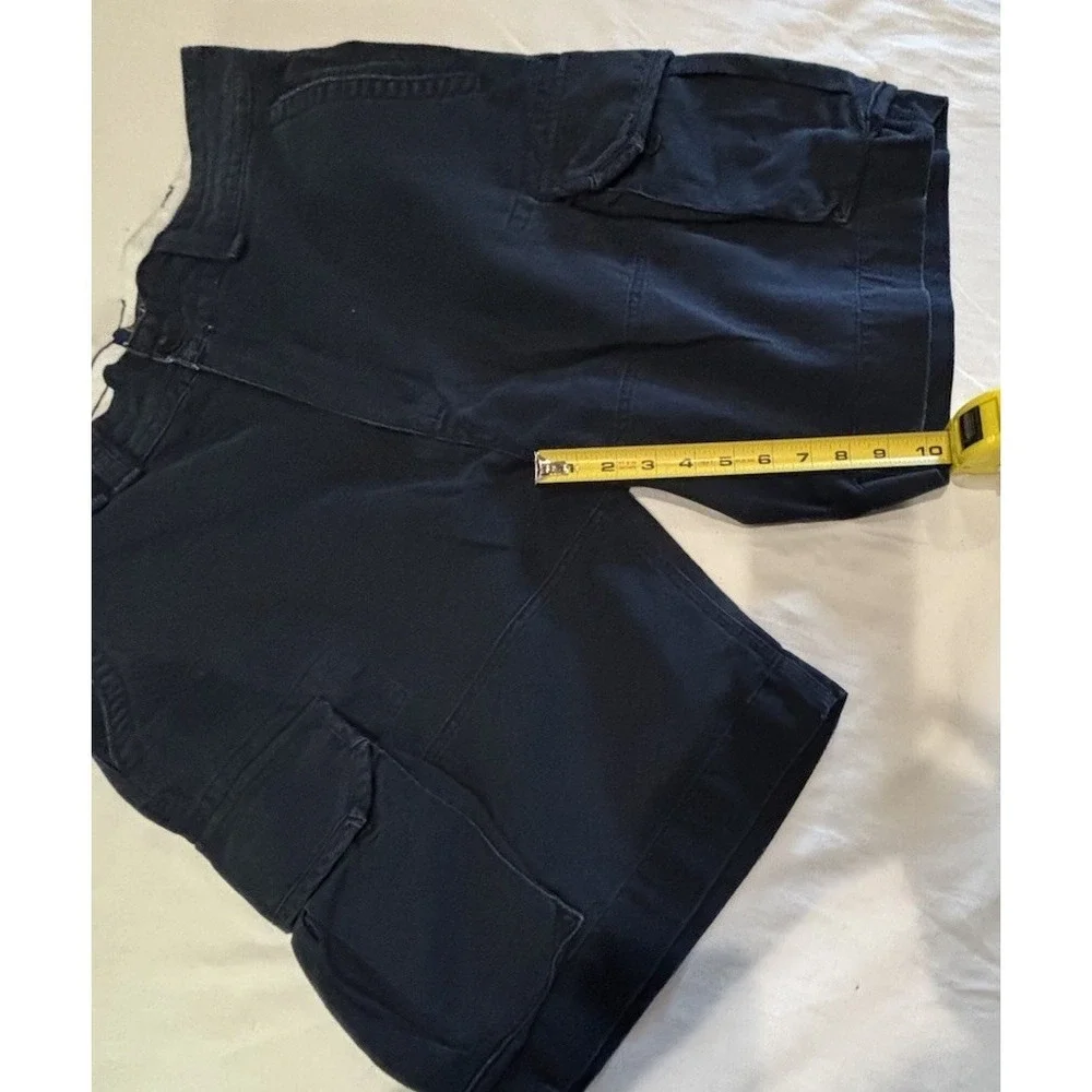 Vintage Polo Ralph Lauren Men's Cargo Shorts Size 36 100% Cotton Navy Military